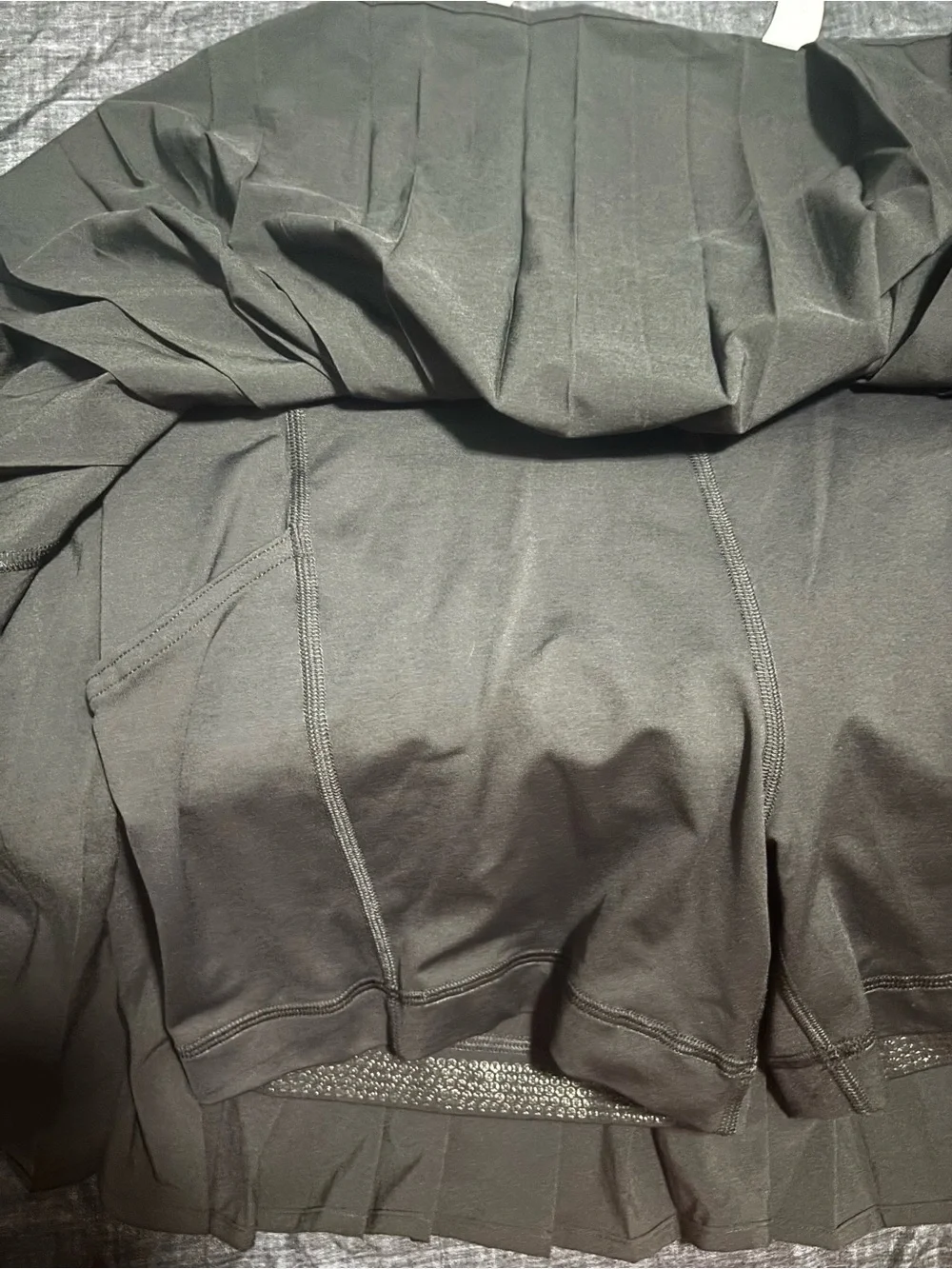 lululemon athletica Black Pleated Active Skort - Picture 5 of 6